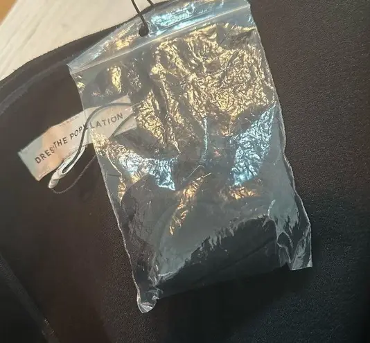 Dress the Population Black Kai Gown Size XXL