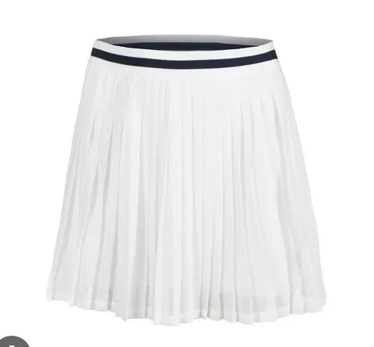 Wilson Sporting Goods WILSON | LARGE LIMITLESS PLEATED WHITE MINI SKIRT