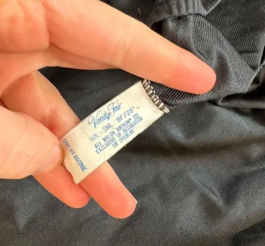 Vanity Fair Vintage Slip Skirt With Lace Trim