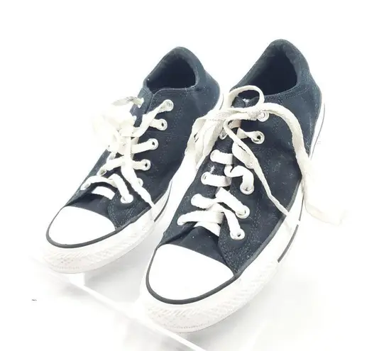 Converse  All Star black canvas denim sneakers sz 10