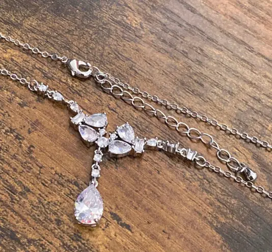 Wedding Bridal Jewelry Set Silver