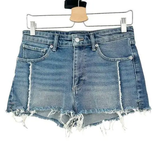 Lucky Brand  Womens Summer Raw Hem High Rise Denim Cut Off Jean Shorts Size 4