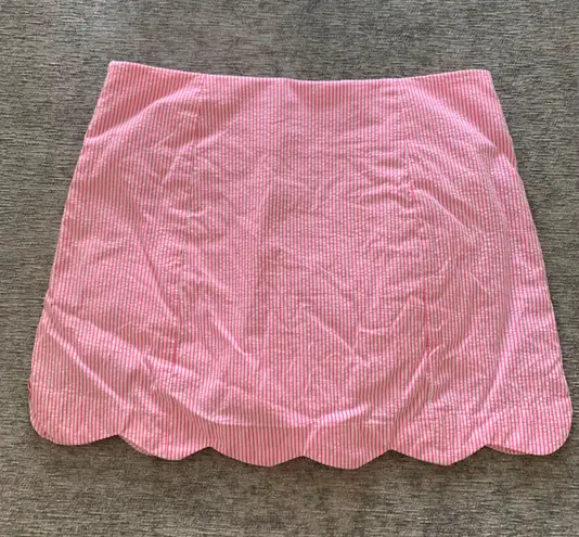 Lilly Pulitzer Seersucker Skort