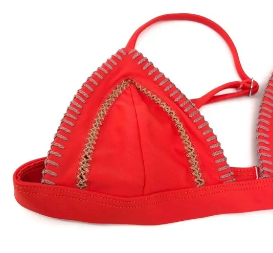 Ellejay Rosa Bikini Top Red XS