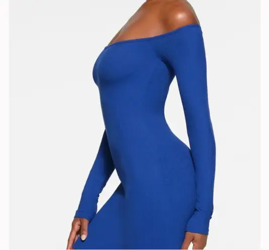 SKIMS Soft Lounge Off-The-Shoulder Dress M