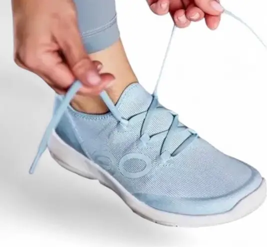 OOFOS OOmg Sport LS Women Carolina Blue Lace Up Sneakers Size US 8.5 - Image 1