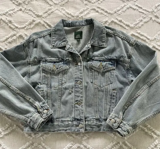 Wild Fable New Without Tags  Cropped Denim Jacket