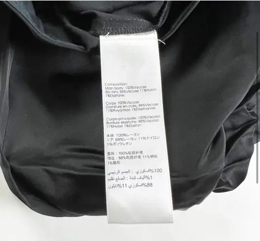 3.1 Phillip Lim NEW Black Satin Tapered Leg Ankle Cropped Joggers Pants 4