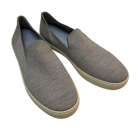 Rothy's Shoes Womens Sz 11 Gray Slip On Casual Sneaker Knit Washable Comfortable