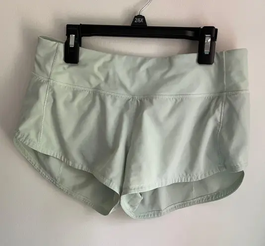 Lululemon Mint Green 2.5” Speed Ups