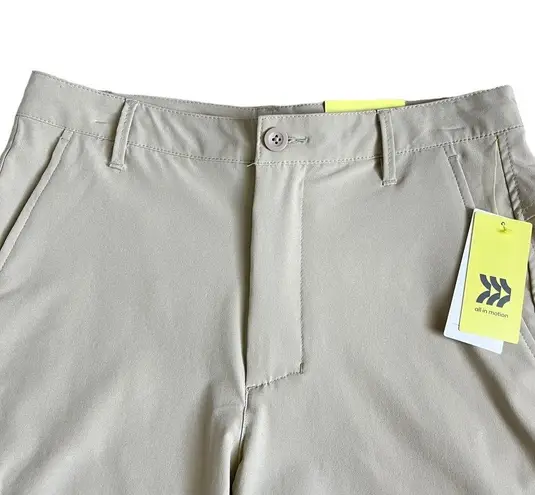 All In Motion  Women’s Hybrid Khaki Shorts Size S Resort UPF 50+ Water Repellent