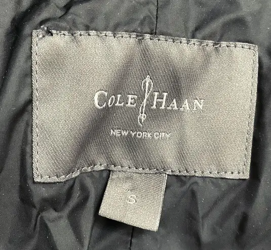 Cole Haan  Premium Down Coat Super Warm Long Black Winter Puffer Women’s Sz Small