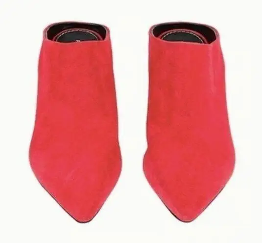 Proenza Schouler Suede Mules Red size 6