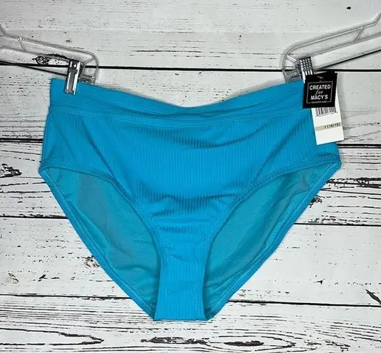 California Waves Plus NWT Sz 1 (16/18) Turquoise Bathing Suit Swim Brief Bottom