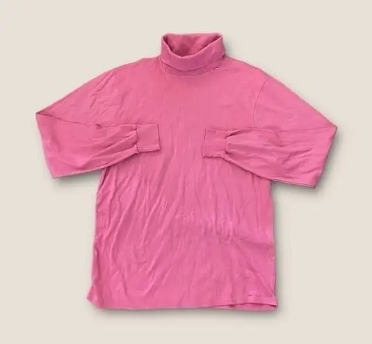 Woolrich Vintage 90s  Long Sleeve Turtleneck Pink