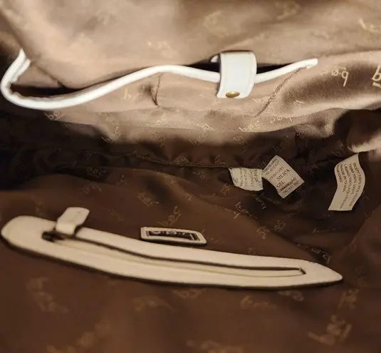 B.o.c Woodville White Vinyl Mesh Crossbody Bag