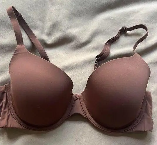 Gap chocolate brown t-shirt bra 34C