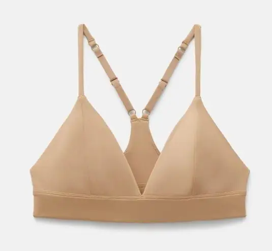 Girlfriend Collective NWT  Tan Triangle Bralette