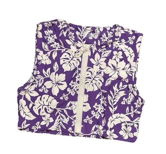 Stone Fox Swim NWT Mase Bikini Top M Kauai Swim Vacation Rashguard