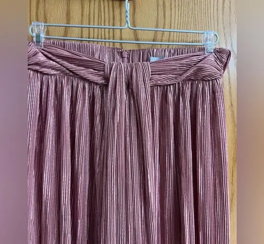 Sabina Musayev Renana plissé midi skirt Size XL
