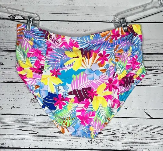 California Waves Plus NWT Size 3 (22/24) Floral Bathing Suit Swim Brief Bottom