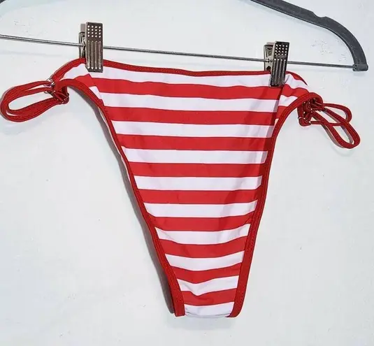Tashehe Stars and Stripes Bikini NWT Size Medium 4th of July Bikini Red