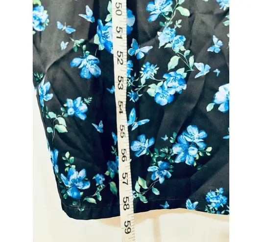 Majorelle Stellina Dress Floral Choker Neckline Backless Long Gown with Slit