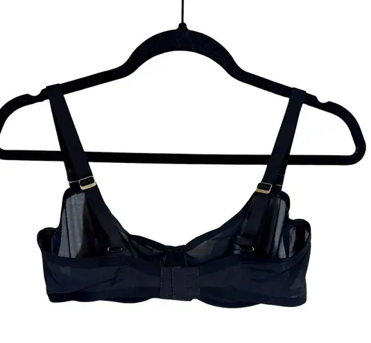 CUUP The Balconette Mesh Bra Black 34F