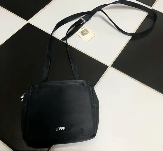 Esprit NWT Vintage Crossbody Bag Travel Shoulder Strap Card Holder Deadstock
