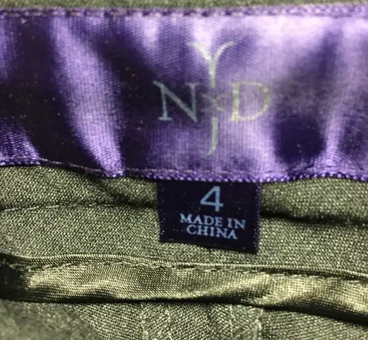 NYDJ Women’s Mini Tab Bootleg Dress Pants