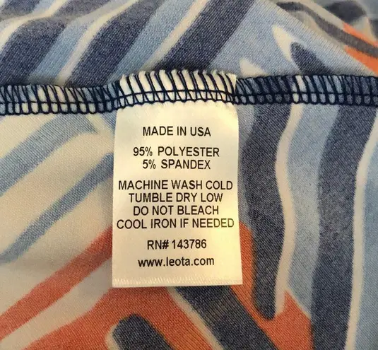 Leota Sailor Sweetheart Neckline Faux Wrap Dress