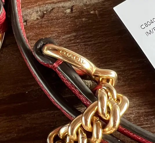 Coach  Heart Crossbody In Signature Canvas With Heart Petal Print BNWT