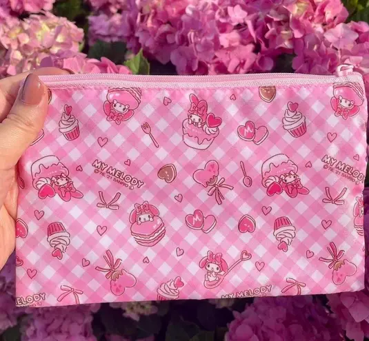 Sanrio Pink My Melody 2 Zipper Bag