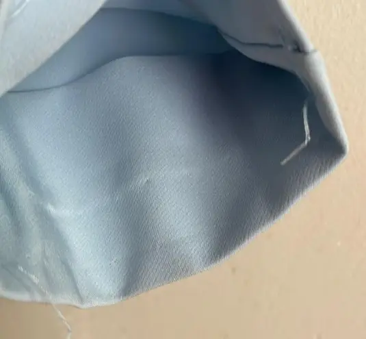 Nookie Sky Blue Straight Leg Cropped Pants