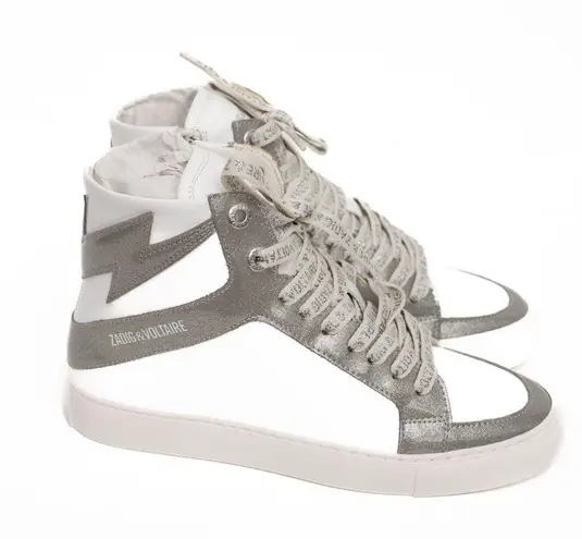 Zadig & Voltaire . Women's High Flash High-Top Sneakers.