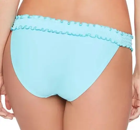 The Cove Salt +  Juniors' blue Smocked Bikini Bottom