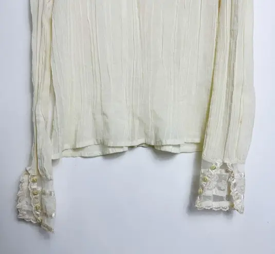 Gunne Sax Vintage Jessica’s Gunnies vintage Victorian cream blouse