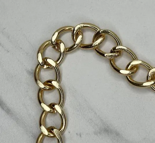 Chunky Gold Tone Multi Chain Link Belt Small/Medium (S/M) Y2K Festival ✨