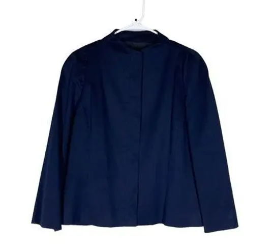 Philippe Adec Paris Navy Blue Full Zip Jacket Size 10