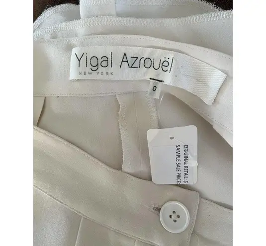 Yigal Azrouel Off White Vintage High Rise Modest Shorts Womens Size 0