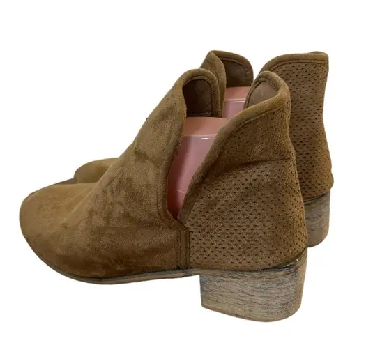 Seven7 Brand Soho Boot Vegan Leather Suede Bootie Women's Size 9