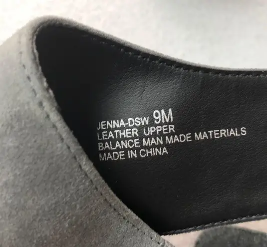 Adam Tucker Jenna Slingback Booties Grey Suede