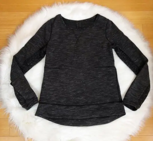 Lululemon  Exhalation II Heathered Marley Black 4