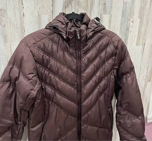 Patagonia  Brown Down With It Parka Puffer Jacket Hooded