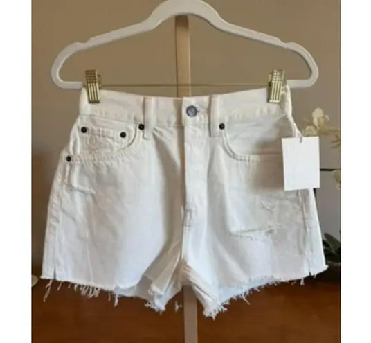 ETICA Fern High Rise Short Vintage White NWT Size 25 | Retail $138 | Sold Out