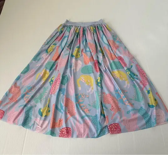 Blackmilk Catmeleon Slinky Pocket Skirt, XS