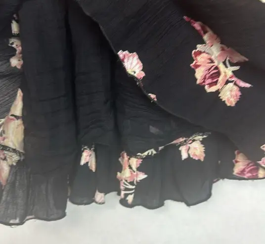 Floral mini dress size small spaghetti strap