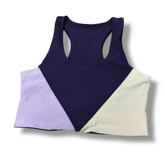 Becca NWT Purple Plum Violet Reversible Sports Bra - Small