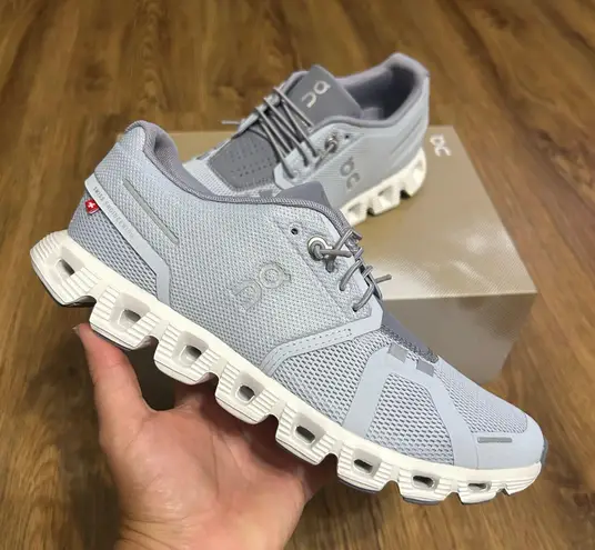 on cloud 5 Heather Fossil running athletic training shoes sneakers new