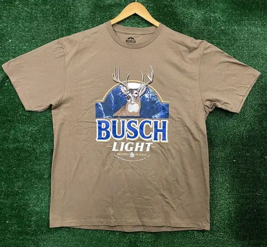 Busch Light Brewed in U.S.A. T-Shirt Size Extra Large